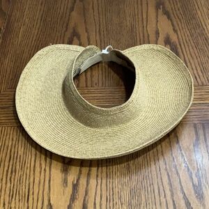 Women's Tan Sun Visor